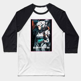 Anime Cat Girl | Quality Anime Design | Chibi Cat Girl Miaw | Manga Anime Art Baseball T-Shirt